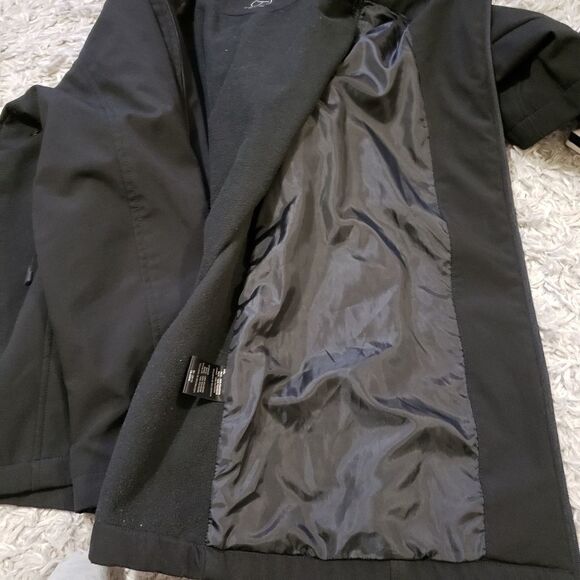 Tumi T-Tech Jacket Water Resistant Packable Softshell Windbreaker Black Sz XL - Picture 7 of 10